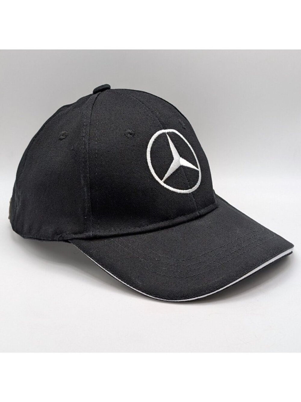 Mercedes AMG Petronas F1 Team Unisex Black Strap Back Baseball Hat OSFM Racing